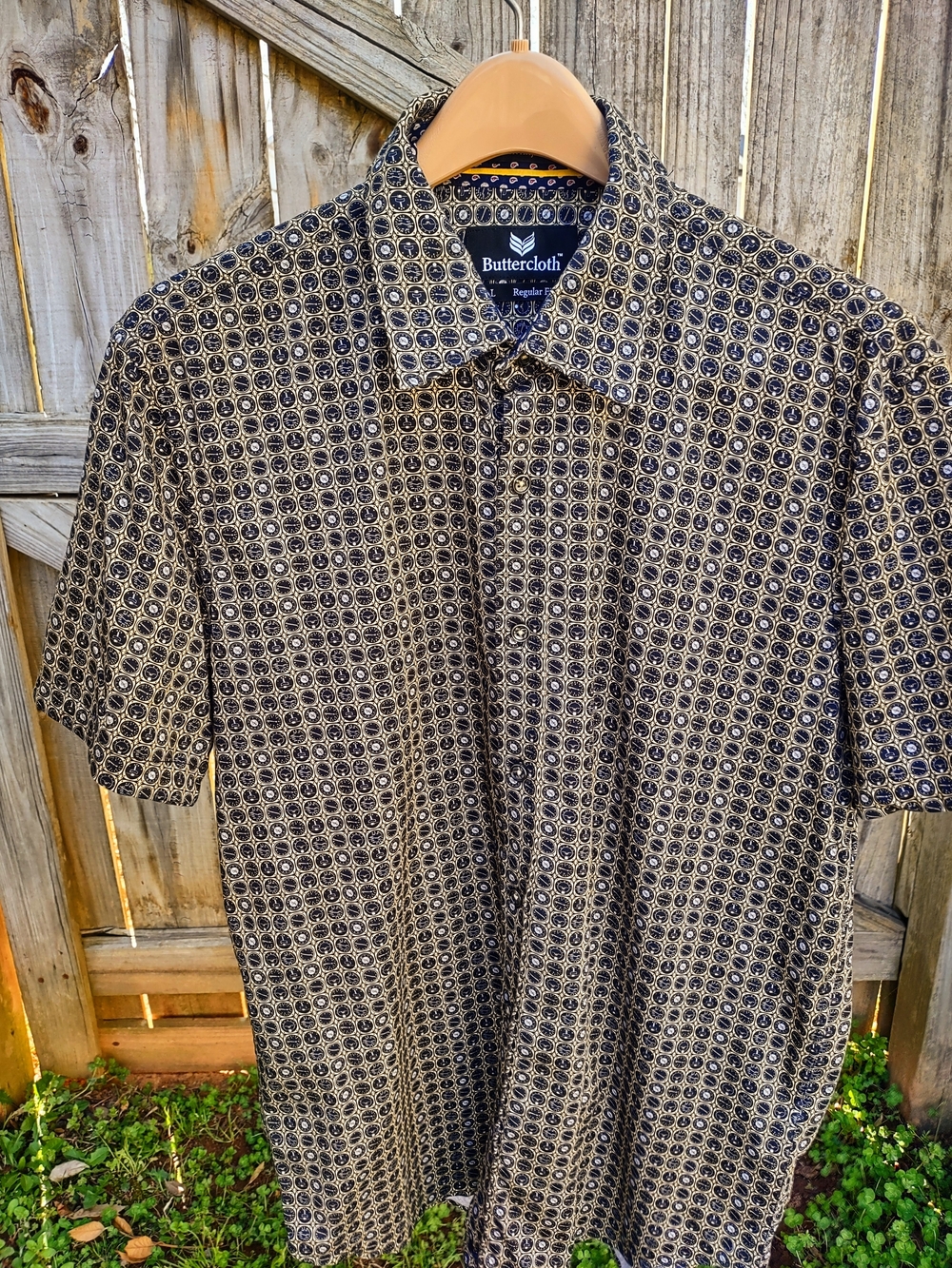 Buttercloth Robert Herjavec vehicle dials button-down Shirt - Picture 10 of 13